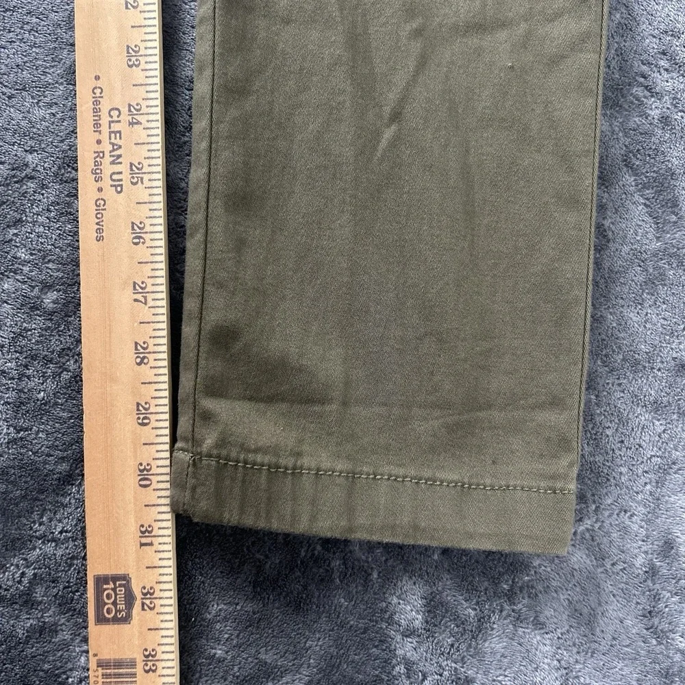 Banana Republic Pants Men's 30x32 Olive Green Lived In Chino Slim Fit Casual NEW